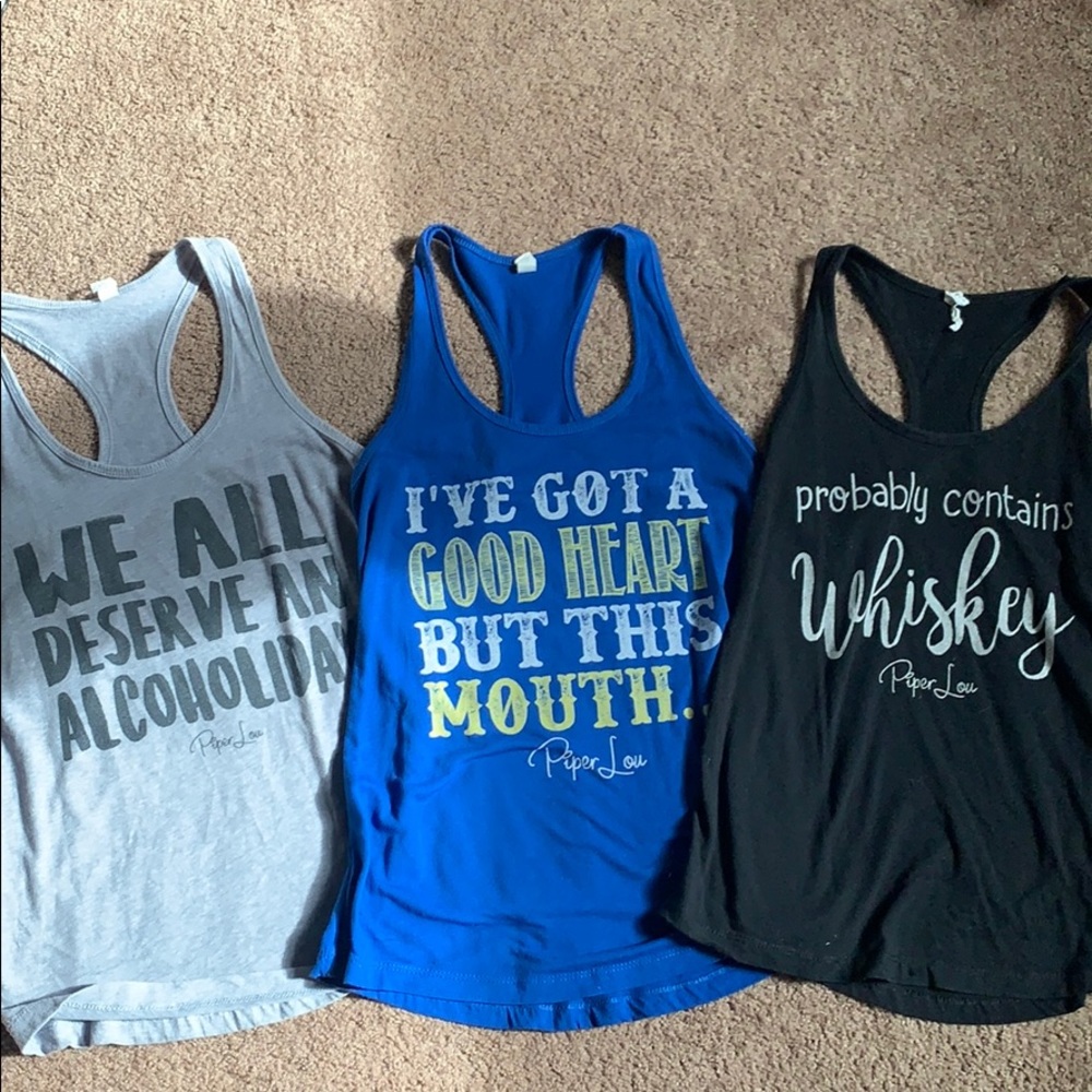 Piper Lou Novelty tank tops